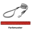 klassische Hundeleine - M - 145cm - rot